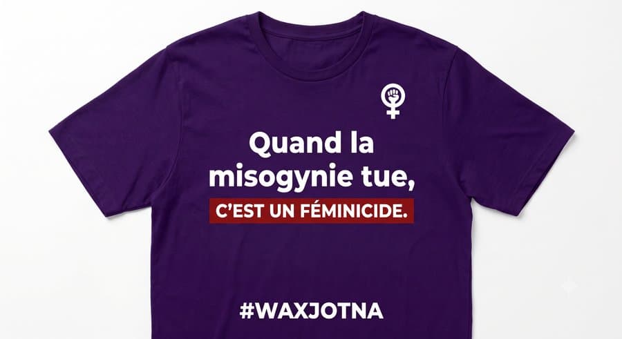 T-shirt Wax Jotna — « Féminicide »