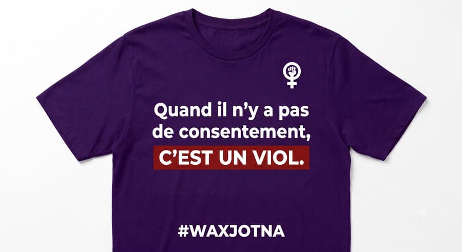 T-shirt Wax Jotna — « C'est un viol »