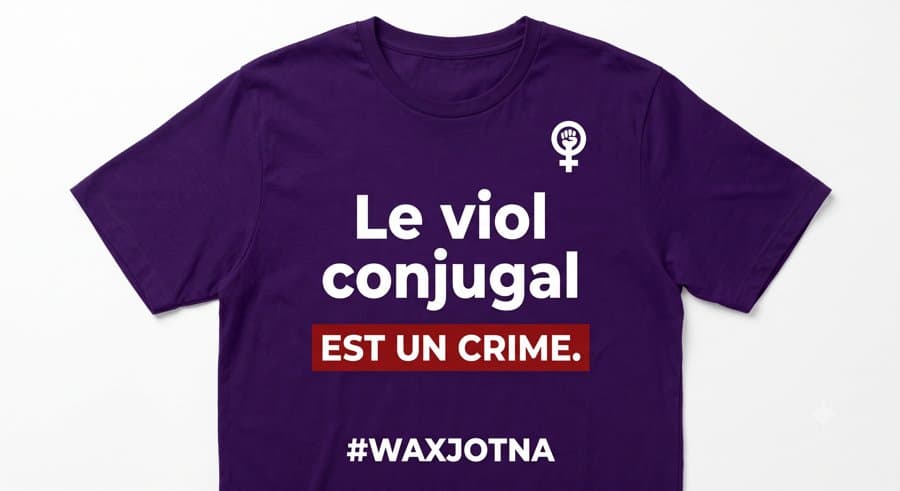 T-shirt Wax Jotna — « Est un crime »